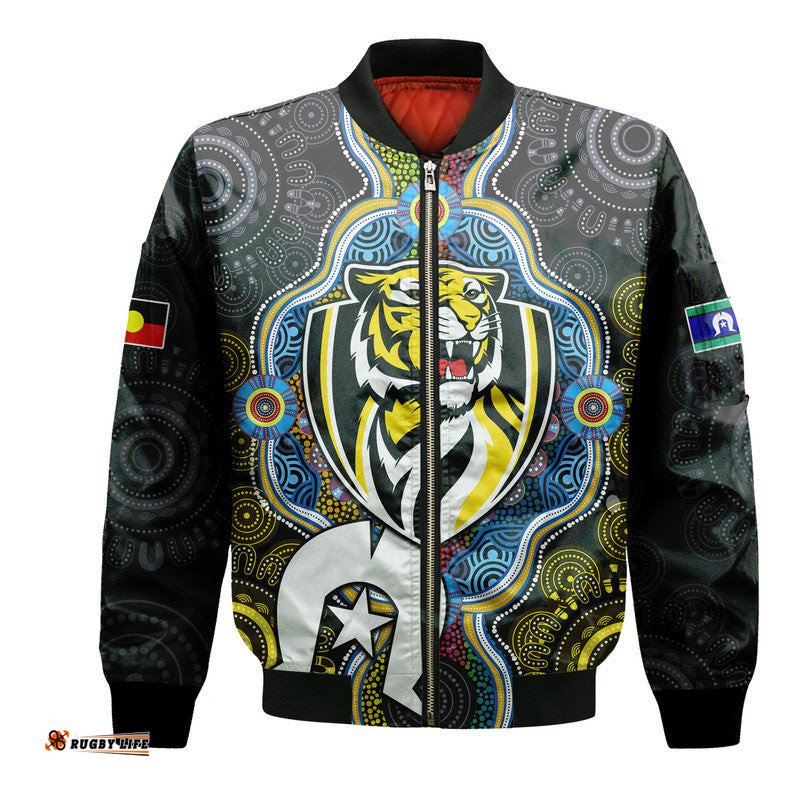 Richmond Tigers Football NAIDOC Week Bomber Jacket Indigenous