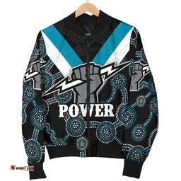 Port Adelaide Bomber Jacket For Women Power