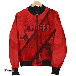 Essendon Bomber Jacket For Women Indigenous Bombers - Red