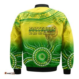 Australia Soccer Socceroos Go Champions Bomber Jacket