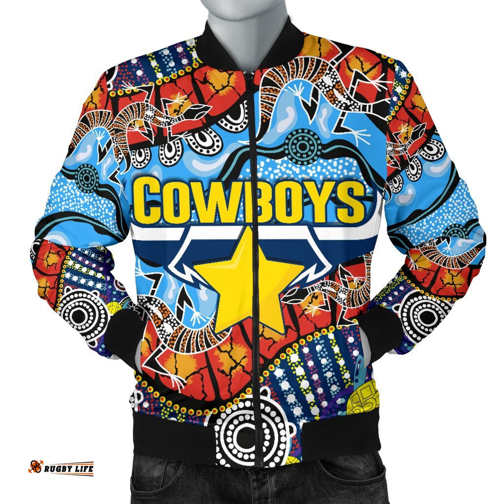 Cowboys Indigenous Men Bomber Jacket