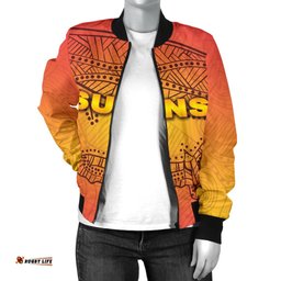 Gold Coast Bomber Jacket Suns Simple Indigenous For Women