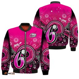 Sydney Sixers Bomber Jacket Aboriginal Australia Cricket Champion