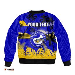 NRL Eels Bomber Jacket Summer Vibe Style