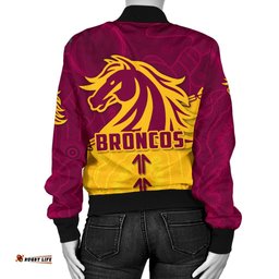 Broncos Bomber Jacket For Women Brisbane Aboriginal