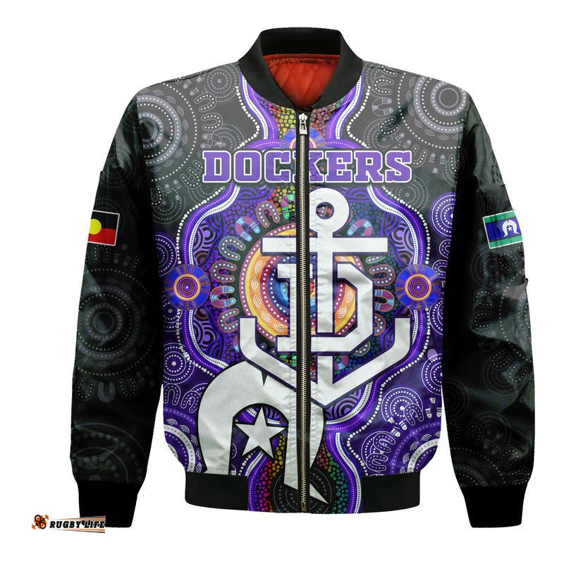 Dockers Football NAIDOC Week Bomber Jacket Indigenous