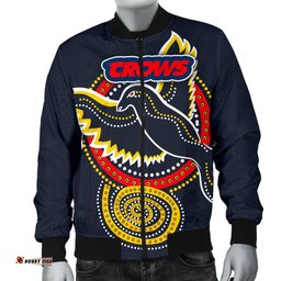 Adelaide Bomber Jacket For Men Crows Indigenous