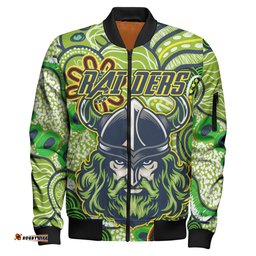 The Raiders Rugby Bomber Jacket - Custom The Raiders Bomber Jacket RLT13