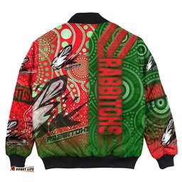 South Sydney Rabbtiohs Sporty Style Bomber Jackets