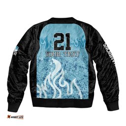 Custom Brisbane Heat Champions BBL13 Bomber Jacket