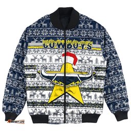 North Queensland Cowboys Christmas Bomber Jackets