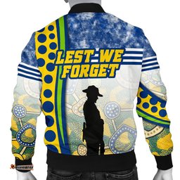 Eels Rugby Men's Bomber Jacket Indigenous Anzac Day