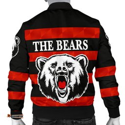 North Sydney Men Bomber Jacket The Bears Simple Style