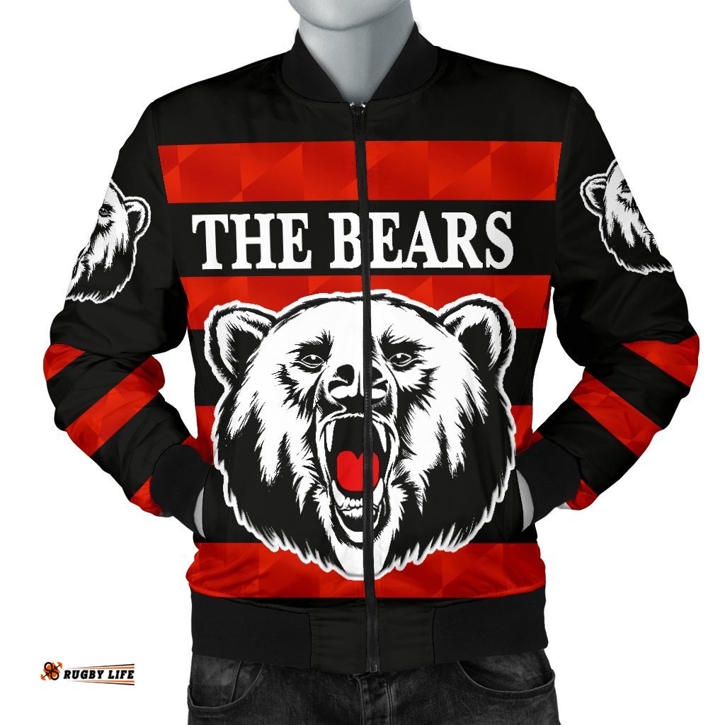 North Sydney Men Bomber Jacket The Bears Simple Style