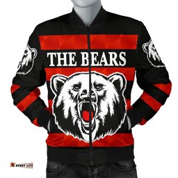 North Sydney Men Bomber Jacket The Bears Simple Style