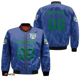 New Zealand Warriors Bomber Jacket Logo Sport Ombre - NRL