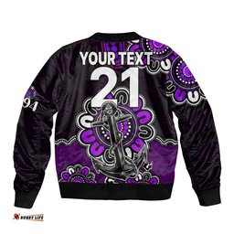 Custom Personalised AFL Fremantle Dockers 1994 Aboriginal Bomber Jacket