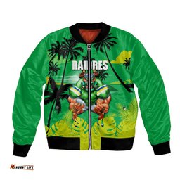 NRL Raiders Bomber Jacket Summer Vibe Style