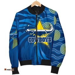 Cowboys Fire Men's Bomber Jacket North Queensland