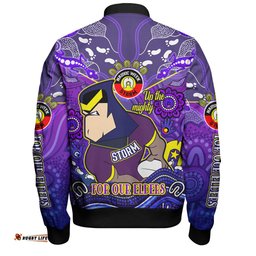 Australia Melbourne Naidoc Week Custom Bomber Jacket - For Our Elders Home Jersey Bomber Jacket