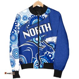 Melbourne Men Bomber Jacket North Aboriginal