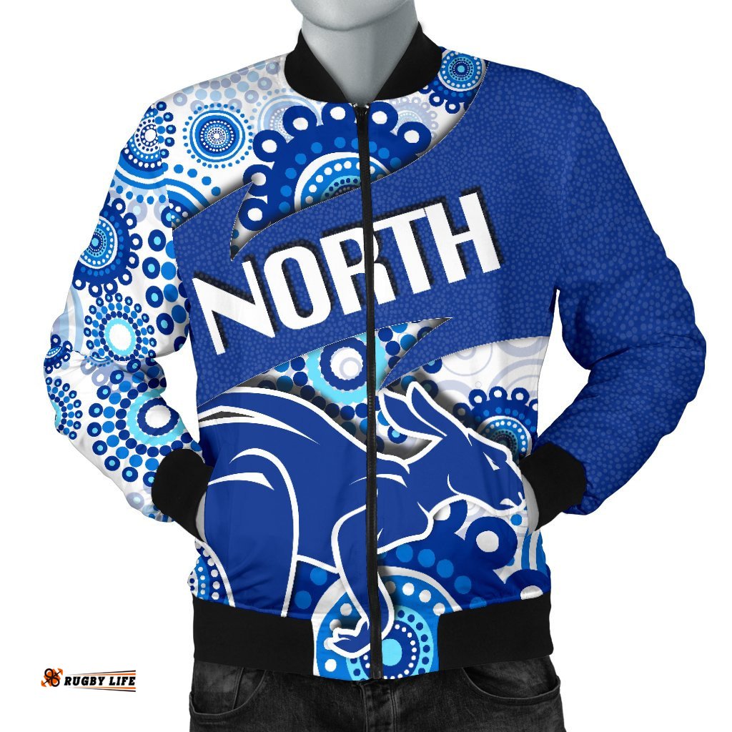 Melbourne Men Bomber Jacket North Aboriginal