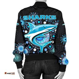 Cronulla Bomber Jacket Sharks Indigenous For Women