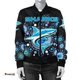 Cronulla Bomber Jacket Sharks Indigenous For Women
