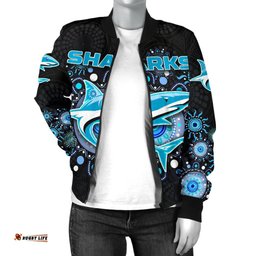 Cronulla Bomber Jacket Sharks Indigenous For Women