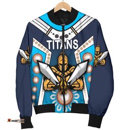 Gold Coast Men's Bomber Jacket Titans Gladiator Simple Indigenous