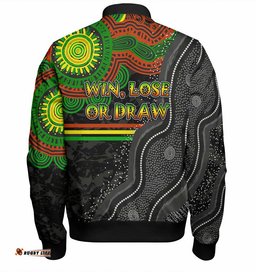 Australia Penrith Custom Bomber Jacket - Win, Lose or Draw Bomber Jacket