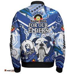 Australia Naidoc Week City of Canterbury Bankstown Custom Bomber Jacket - Naidoc Week Doggies Bomber Jacket