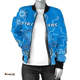 Adelaide Strikers Women Bomber Jacket Indigenous Blue Energy