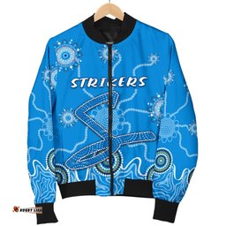 Adelaide Strikers Women Bomber Jacket Indigenous Blue Energy