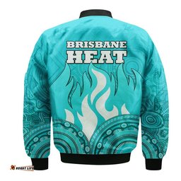 Brisbane Heat Indigenous Aboriginal Arts Bomber Jacket