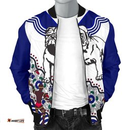Bulldogs Men Bomber Jacket Indigenous