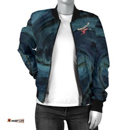 Bomber Jacket - Kangaroo Jacket Aus Flag - Women