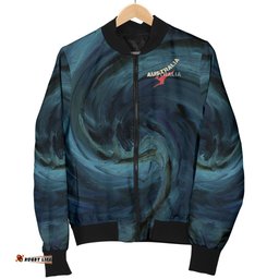 Bomber Jacket - Kangaroo Jacket Aus Flag - Women