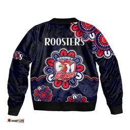 NRL Sydney Roosters Rugby 1908 Aboriginal Bomber Jacket