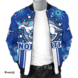 Melbourne Bomber Jacket For Men Indigenous North Kangaroos