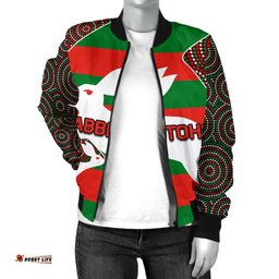 Rabbitohs Bomber Jacket For Women