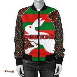 Rabbitohs Bomber Jacket For Women