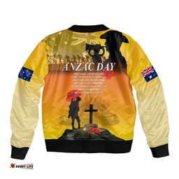 Australia ANZAC Day Bomber Jacket Gallipoli Lest We Forget
