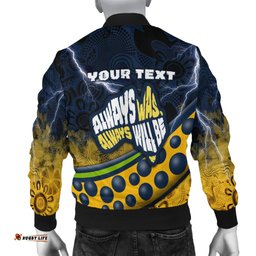 Custom Personalised Eels Rugby NAIDOC Week Women's Bomber Jacket Aboriginal Power Style