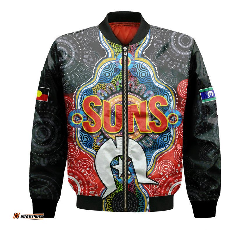 Suns Football NAIDOC Week Bomber Jacket Indigenous