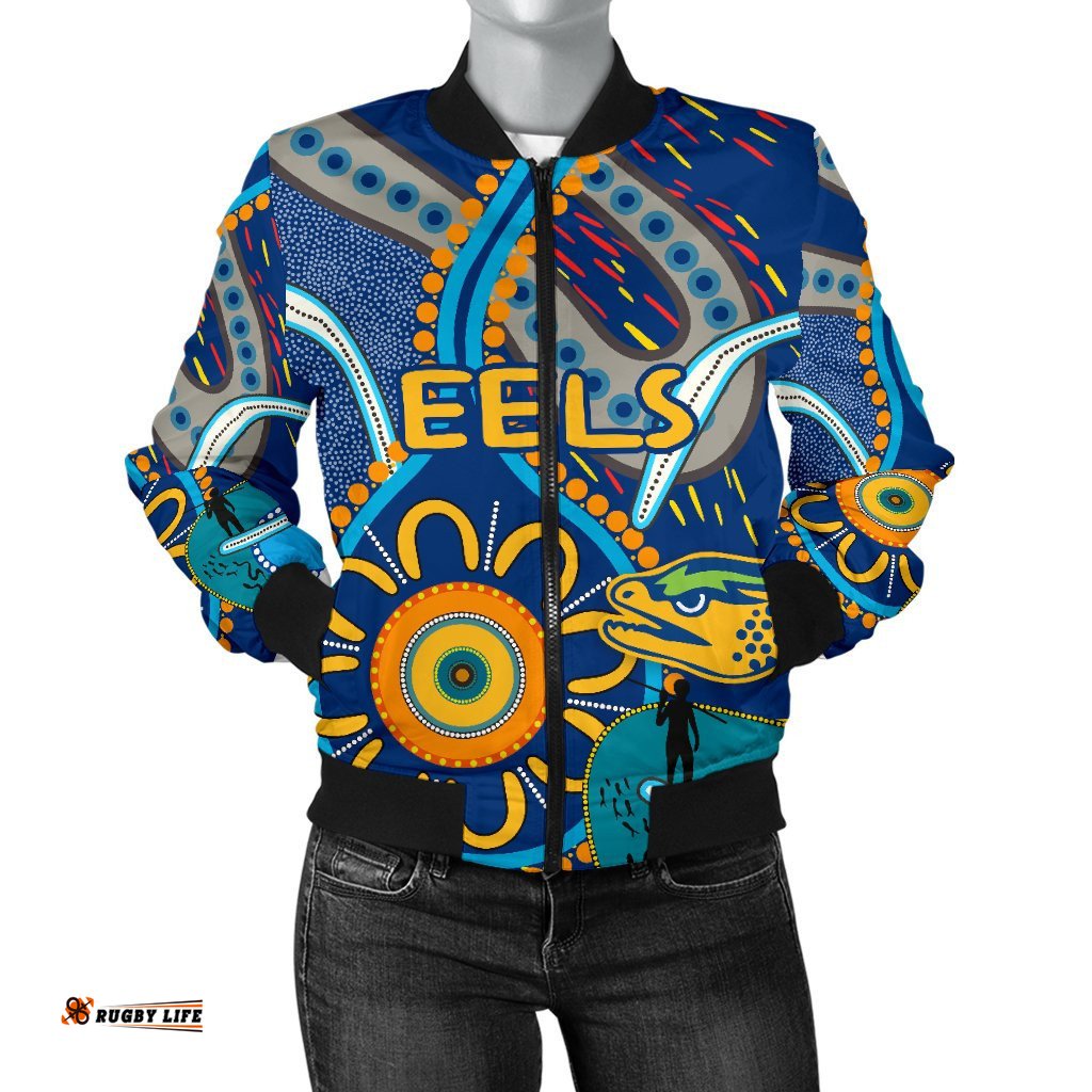 Parramatta Women Bomber Jacket Eels Indigenous