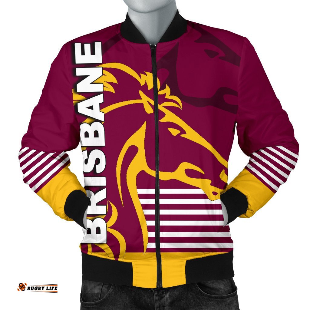 Brisbane Broncos Bomber Jacket for Men