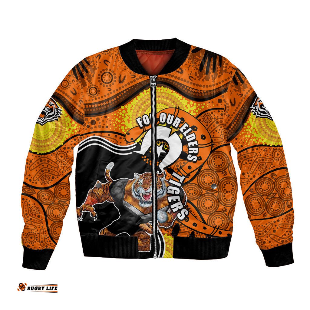 Tigers Mascot NRL Bomber Jacket NAIDOC