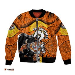 Tigers Mascot NRL Bomber Jacket NAIDOC