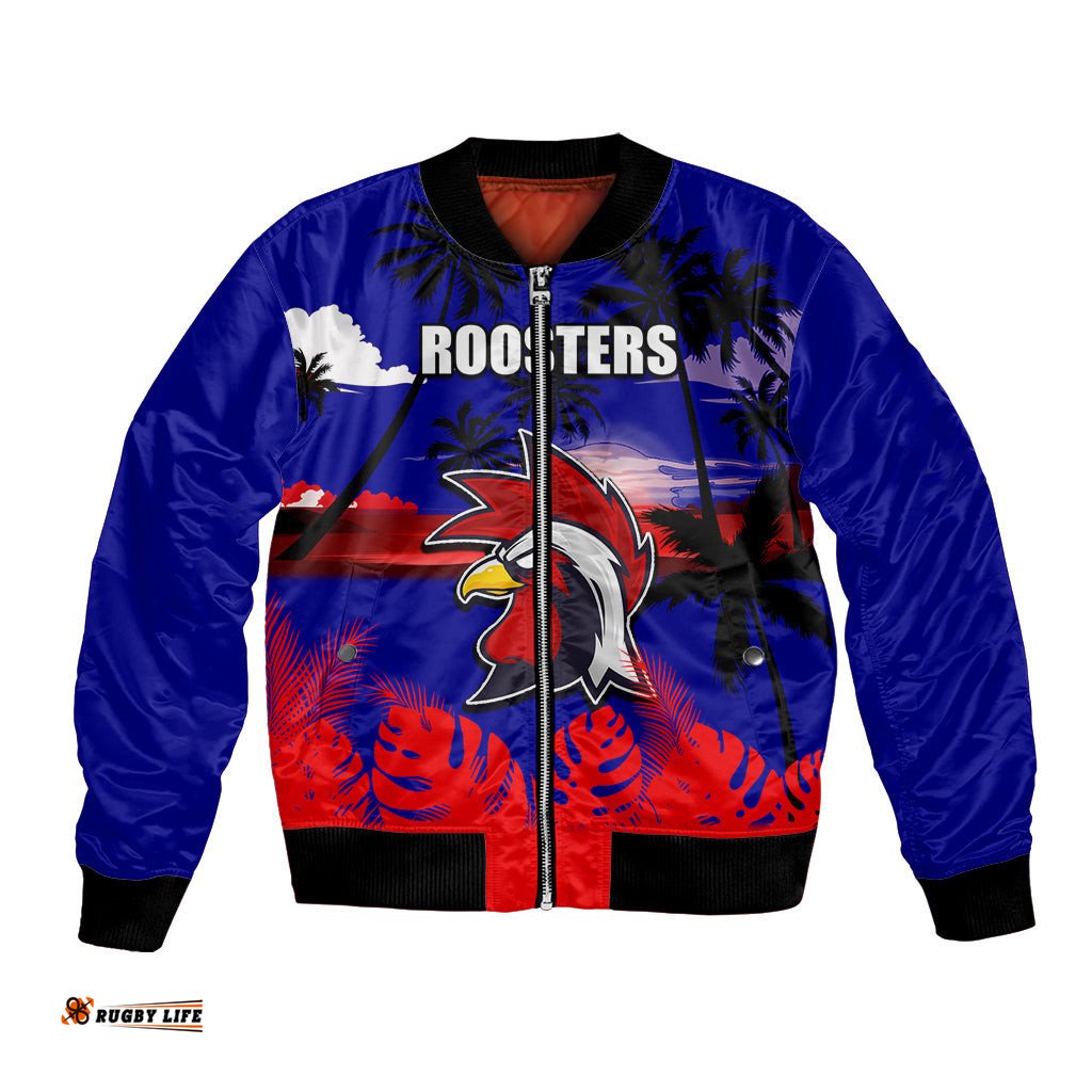 NRL Roosters Bomber Jacket Summer Vibe Style